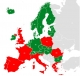 New passenger cars registration growth rates in Europe 2011